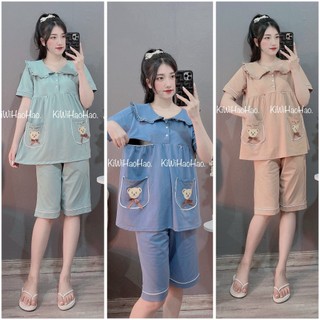 Bộ đồ bầu LỬNG HỌA TIẾT KẺ SỌC chất loại đẹp cho mẹ bầu mặc bầu và sau sinh