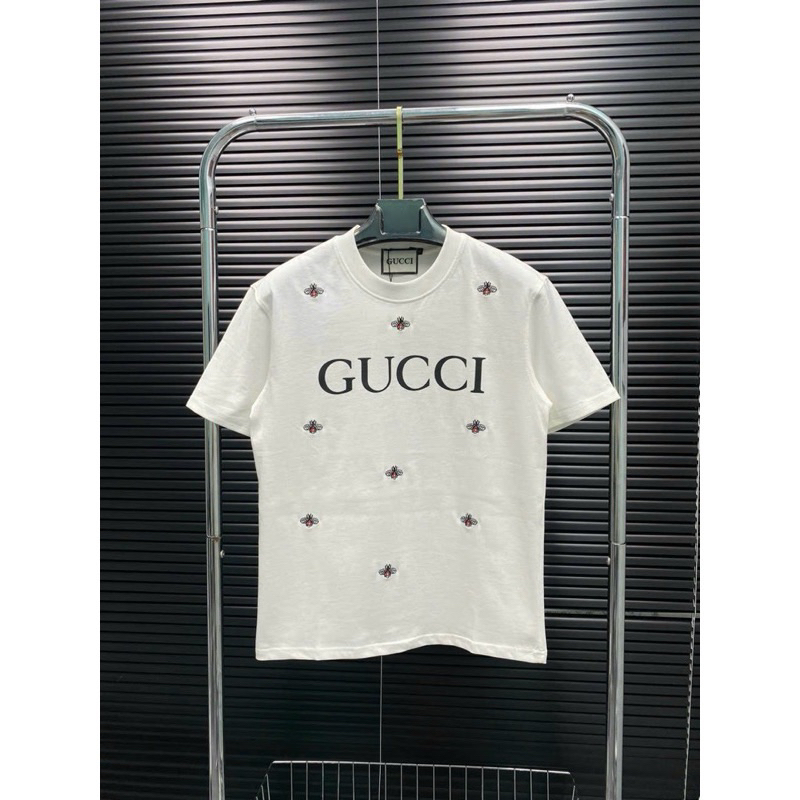 Áo thun tay lỡ loang màu guci ong