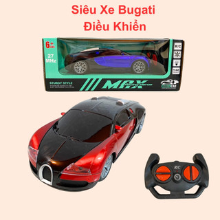 Siêu xe đua điều khiển từ xa ô tô điều khiển từ xa tốc độ cao dài 19cm thiết kế hiện đại màu xanh đỏ đẹp mắt