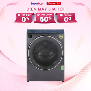 Máy giặt sấy Aqua Inverter giặt 15 kg - sấy 10 kg AQD-DH1500G.PP - Hàng Chính Hãng