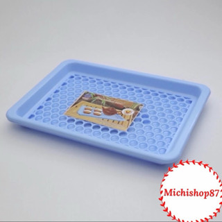 Khay đựng cốc, khay đựng ấm chén Việt Nhật (Khay vuông indo 5665) có khay hứng nước