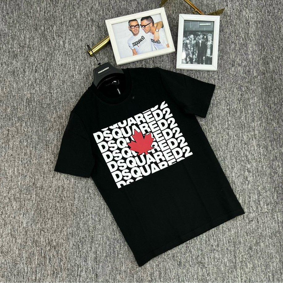 [ QC Fashion ] Áo phông T-shirt Dsquared2 icon lá Canada LA on web