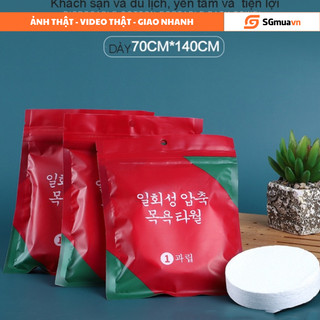 Khăn tắm nén Hàn Quốc