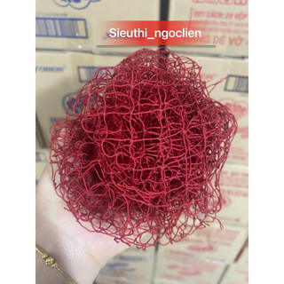 Lưới rửa chém bát 2 màu đỏ-trắng