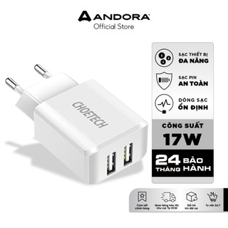 Củ sạc/adapter sạc Choetech đa năng
