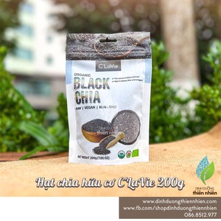 Hạt chia hữu cơ c'lavie organic chia seed, 200g