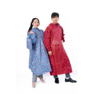 MÃ 37- Áo Mưa Bit Quây Không Xẻ Tà Vải Dù  siêu chống thấm 1.4m Chúc Sen  (GIÁ XƯỞNG +HÀNG SẴN+CAO CẤP)
