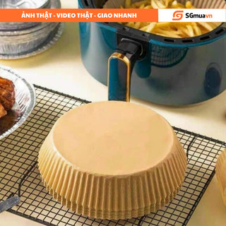 Giấy lót nồi chiên không dầu Giấy nến nướng bánh lót nckd
