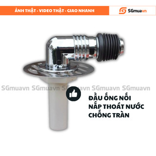 Nắp thoát nước Đầu nối chống tràn thoát nước máy giặt máy rửa chén ngăn mùi hôi ẩm mốc