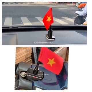 Lá cờ gắn trên ô tô, xe máy .