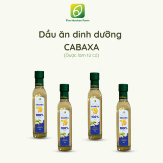 Combo 02 chai dầu ăn dinh dưỡng cabaxa 100% từ cá hương sả