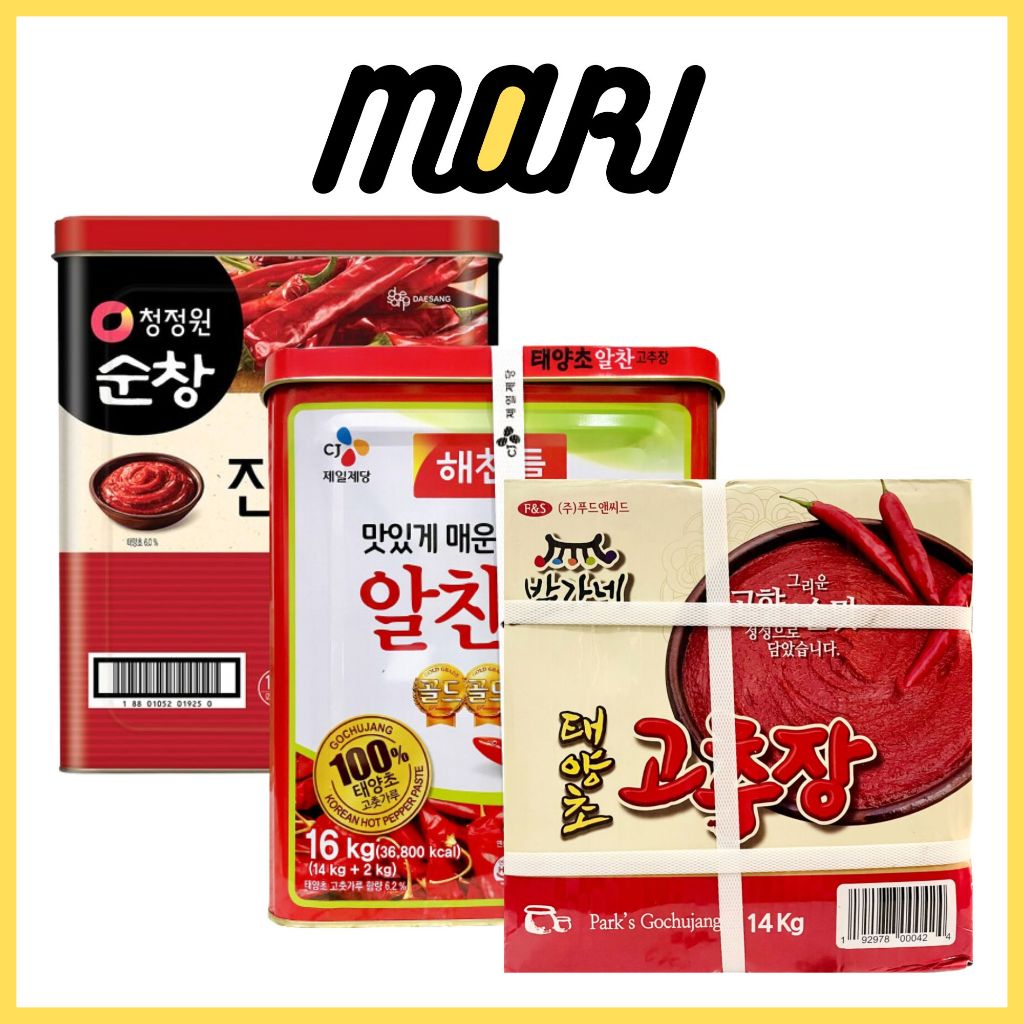 [SHIP HCM] Tương ớt Gochujang Hàn Quốc thùng 14kg