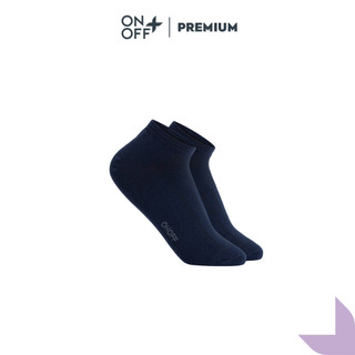 Tất vớ nam không cổ công sở, vớ đi giày tây cotton kháng khuẩn khử mùi ONOFF 18AP23A147