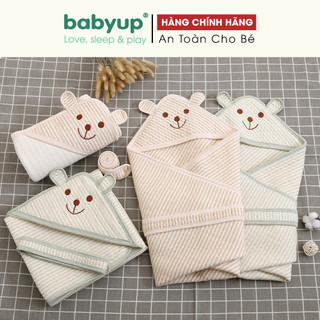  Chăn ủ cho bé sơ sinh cotton hữu cơ tự nhiên an toàn - tiện lợi cho bé. Khăn Ủ Quấn Bé Sơ Sinh 