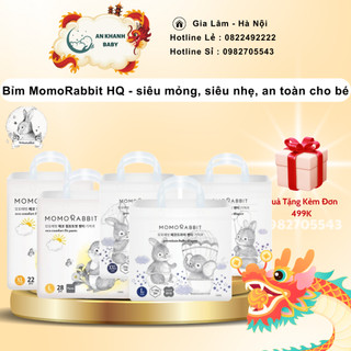 Bỉm Quần/Dán Momo Rabbit Nội Địa Hàn Đủ Size S36/M32/L30/XL36 và M30/L28/XL22/XXL18