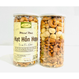 HẠT HỖN HỢP 4 LOẠI HẠT TÁCH VỎ AC VINA 490G/ HẠT MIX NUTS
