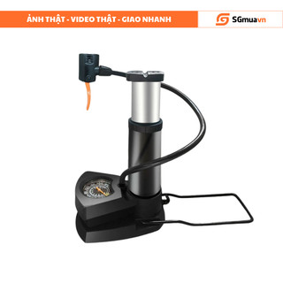 Bơm hơi đạp chân mini đa năng tiện dụng