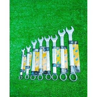 Bộ cờ lê vòng miệng yett 8 cây từ 8,10,12,13,14,15,17,18mm