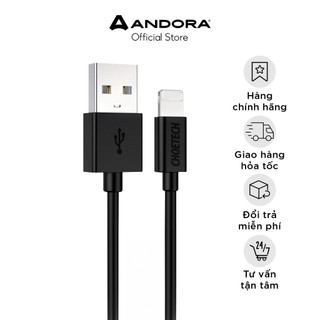 Cáp sạc nhanh dài 1.8m chuẩn MFI cho Iphone CHOETECH IP0027