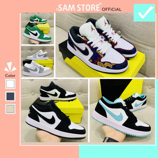 Giày Jordan_Cổ Thấp, Giày JD1 Cổ Thấp Nam Nữ Full Box Bill