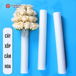 Cây xốp cắm hoa bản 4cm, làm cốt bó hoa