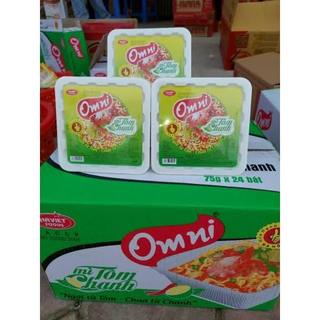 Mỳ bát omni hương vị tôm chanh 75g