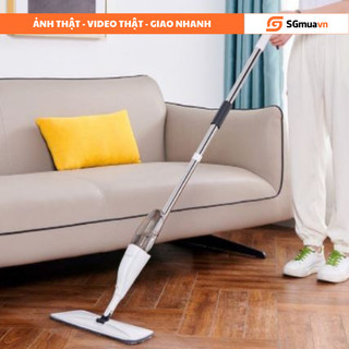 Cây lau nhà đa năng, có bình xịt nước tiện dụng, không phải vắt tay