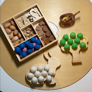 Bảng đếm Montessori từ 1-10/ Bảng đếm số/Học số