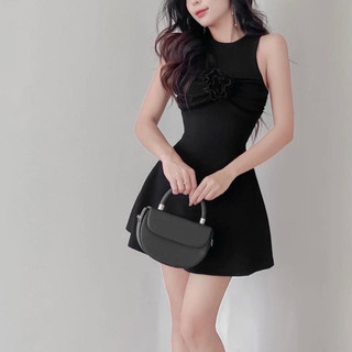 Đầm body đầm 205 đính hoa ngực sang chảnh dự tiệc (Giá sỉ) Lissa