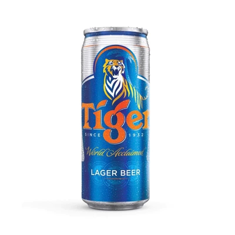 Bia Tiger nâu 330ml/lon bán lẻ