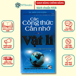 Sách - các công thức cần nhớ môn vật lý