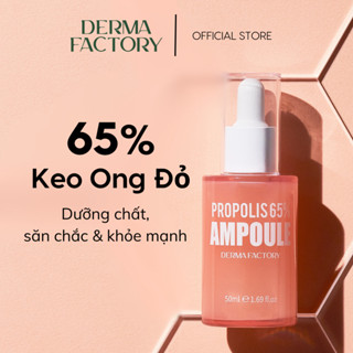 Huyết thanh keo ong tái tạo, phục hồi, dưỡng sáng da Derma Factory Propolis 65% Ampoule