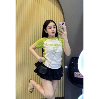 Áo thun túi zip dáng vừa phối màu thể thao bigsize (60-90kg)