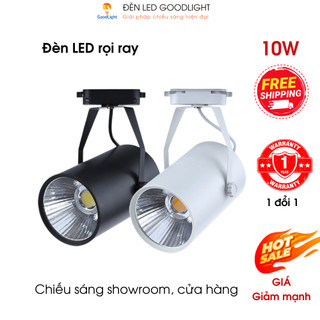 Đèn led rọi ray COB R02 10W goodlight,chiếu sáng showroom,shop thời trang, chiếu điểm sản phẩm
