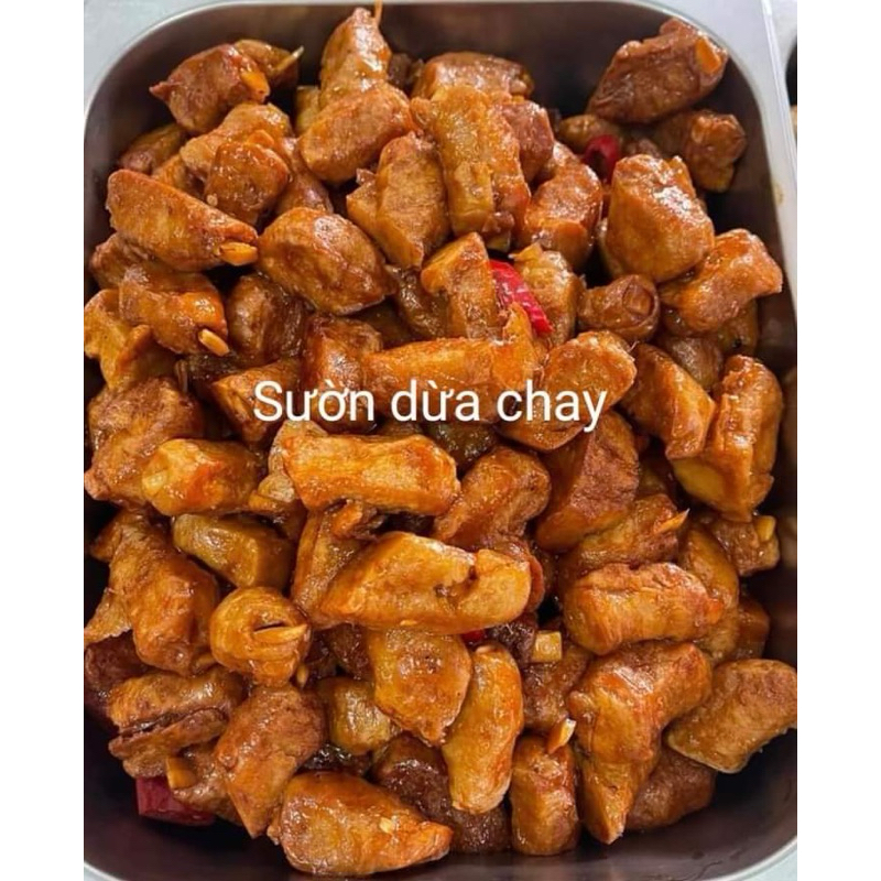 thực phẩm chay, giò,chả, sườn, cá, tôm chay