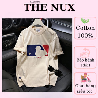 Áo Thun Unisex Form Rộng Trắng Đen THE NUX Áo Phông Nam Nữ Local Brand Chất Cotton Co giãn 4 Chiều Cổ Tròn Menswear