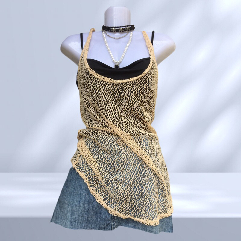 Áo lưới ren crochet 2hand