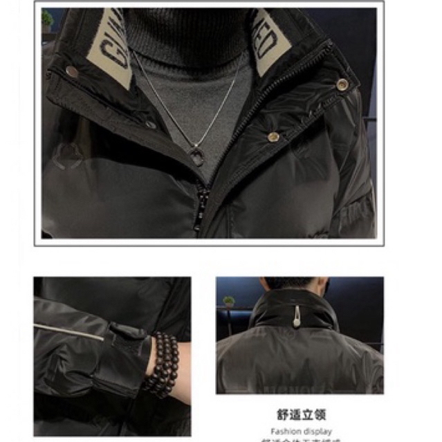 Áo Khoác Phao Nam Trần Lông Vũ Nhẹ Nhàng Đẹp Như Hình Có Ảnh Thật 2023 Hàng QCCC