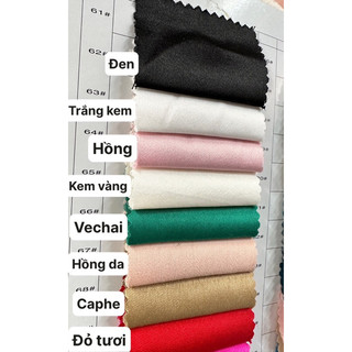 vải tafta fine đủ màu