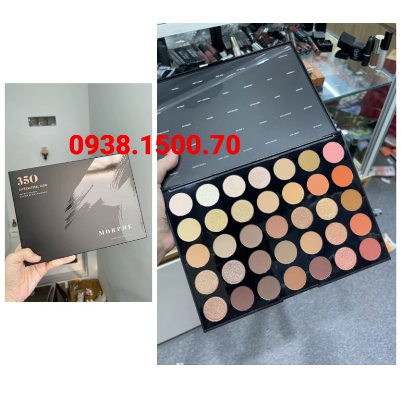 BẢNG PHẤN MẮT 35 Ô MORPHE 350 eyeshadow palette 400g