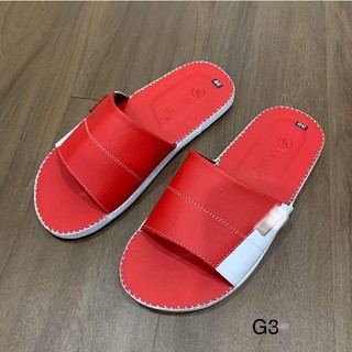 Dép quai ngang thời trang nam khâu viền thủ công xung quanh G3
