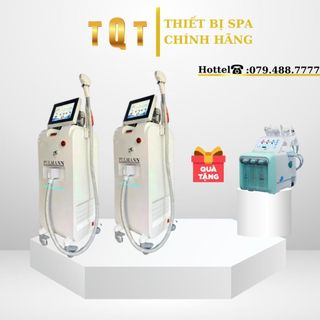 Máy triệt lông diode pullman - máy triệt lông diode laser xóa xăm 808 2in1 bắc kinh