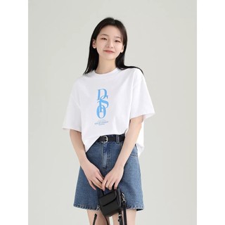 [Order sale] Áo thun DESSUU ngắn tay form rộng dáng suông in hình "DS01" áo phông 2024 (DESSUU)