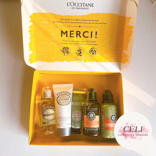 (Fullbox) Set Dưỡng Da Loccitane 5 Món Mini