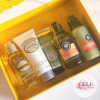 (Fullbox) Set Dưỡng Da Loccitane 5 Món Mini
