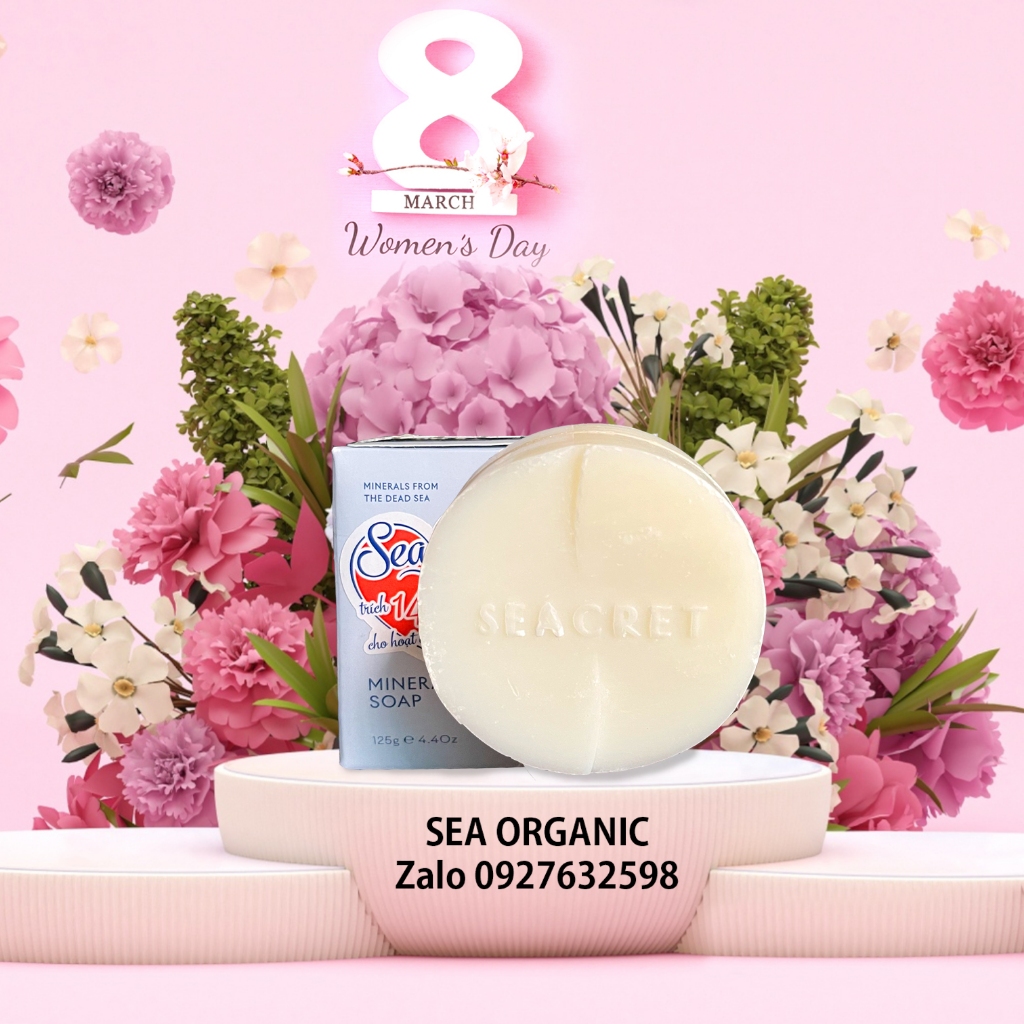 XÀ PHÒNG MUỐI KHOÁNG SEACRET MINERAL SOAP
