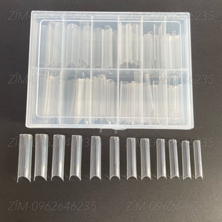 Móng nối tre nail form dài đắp bột đắp gel