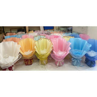  Cốt giấy bó sẵn dáng đứng cắm hoa sáp hoa tươi hoa gấu  bánh kẹo.. 