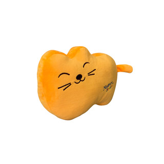 Gối con mèo vàng