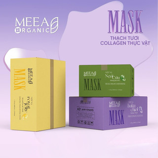  Mặt Nạ Mask Thạch Tươi Collagen Thực Vật - Meea Organic 